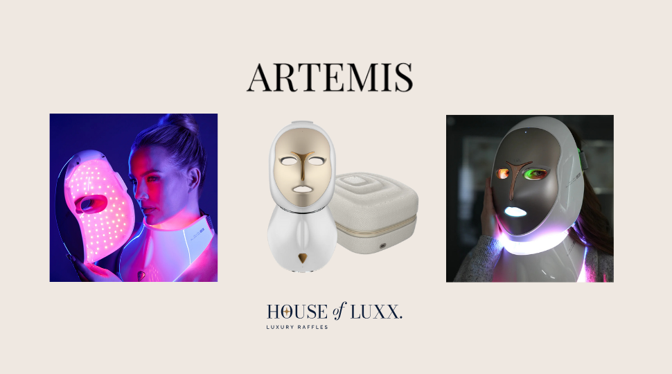 Artemis LED face mask competition – luxury skincare prize, £10 ticket from House of Luxx.