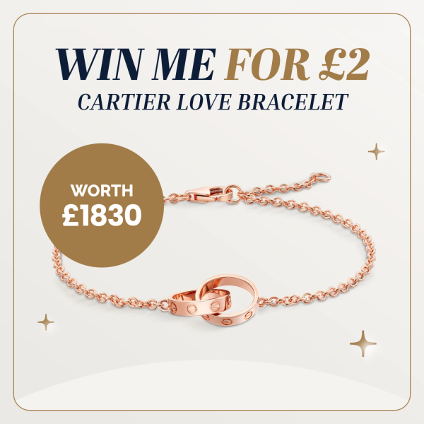 Cartier LOVE Bracelet in Rose Gold - worth over £1800!