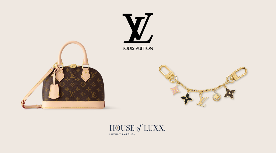 An online raffles competition to win a Louis Vuitton handbag for just £3 a ticket