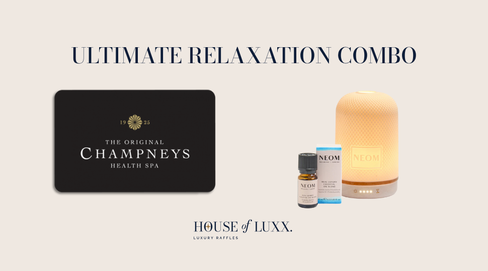 Win a £500 Champneys voucher and a Neom Wellbeing Starter Pod for just £2 a ticket at House of Luxx, an online luxury Raffles site