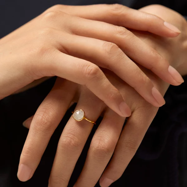 Daily Drop! Win a Touch of Moonlit Luxury – Monica Vinader Siren Gemstone Ring