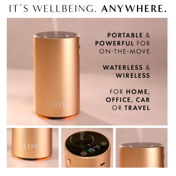 Daily Drop! Wellbeing Pod Mini+ Waterless Essential Oil Diffuser