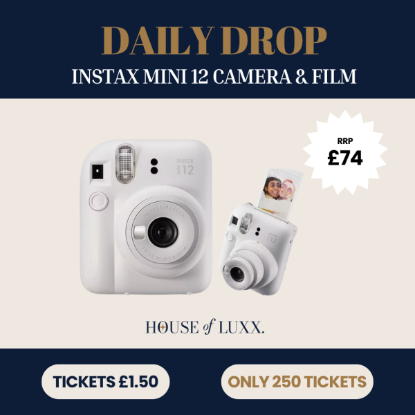 Daily Drop! Snap, Print, Repeat – Win an Instax Camera & Film