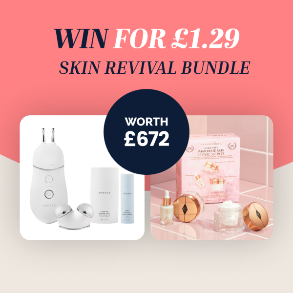 Win a Nu Face and Charlotte Tilbury Skincare Bundle for just £1.29 a Ticket with House of Luxx Online Luxury Raffles