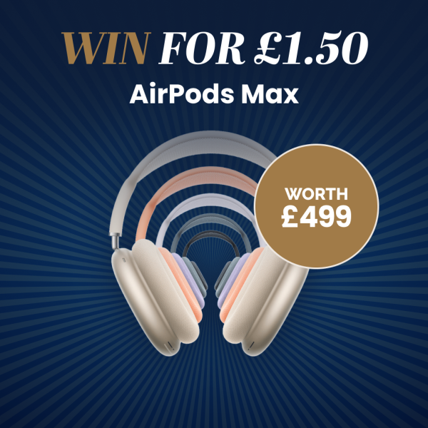 Pure Sound. Pure Style. Win the AirPods Max worth £499.